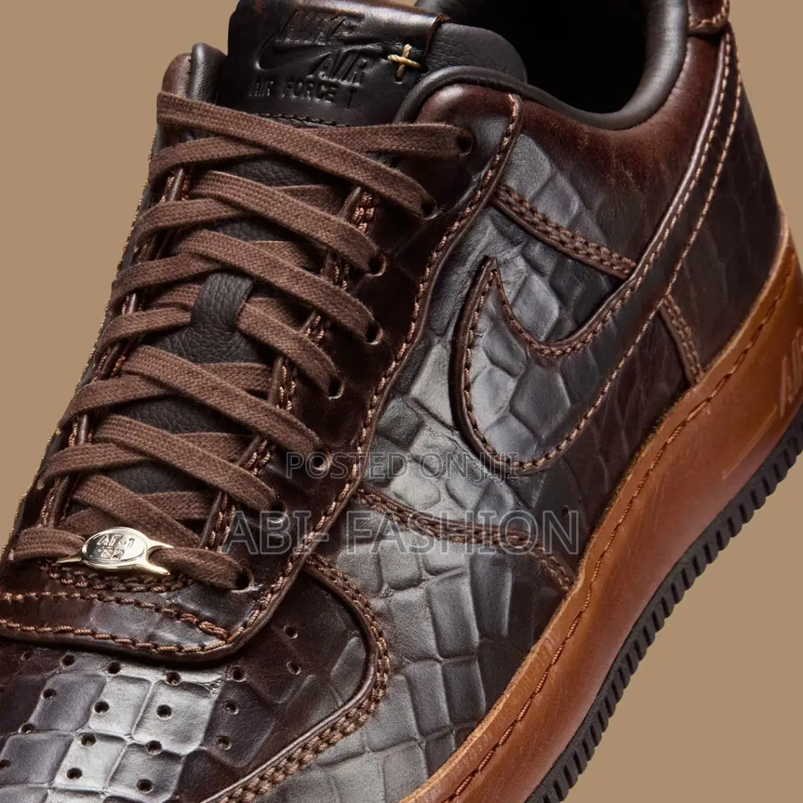 Nike Air Force 1Low “Fauna Brown Croc”