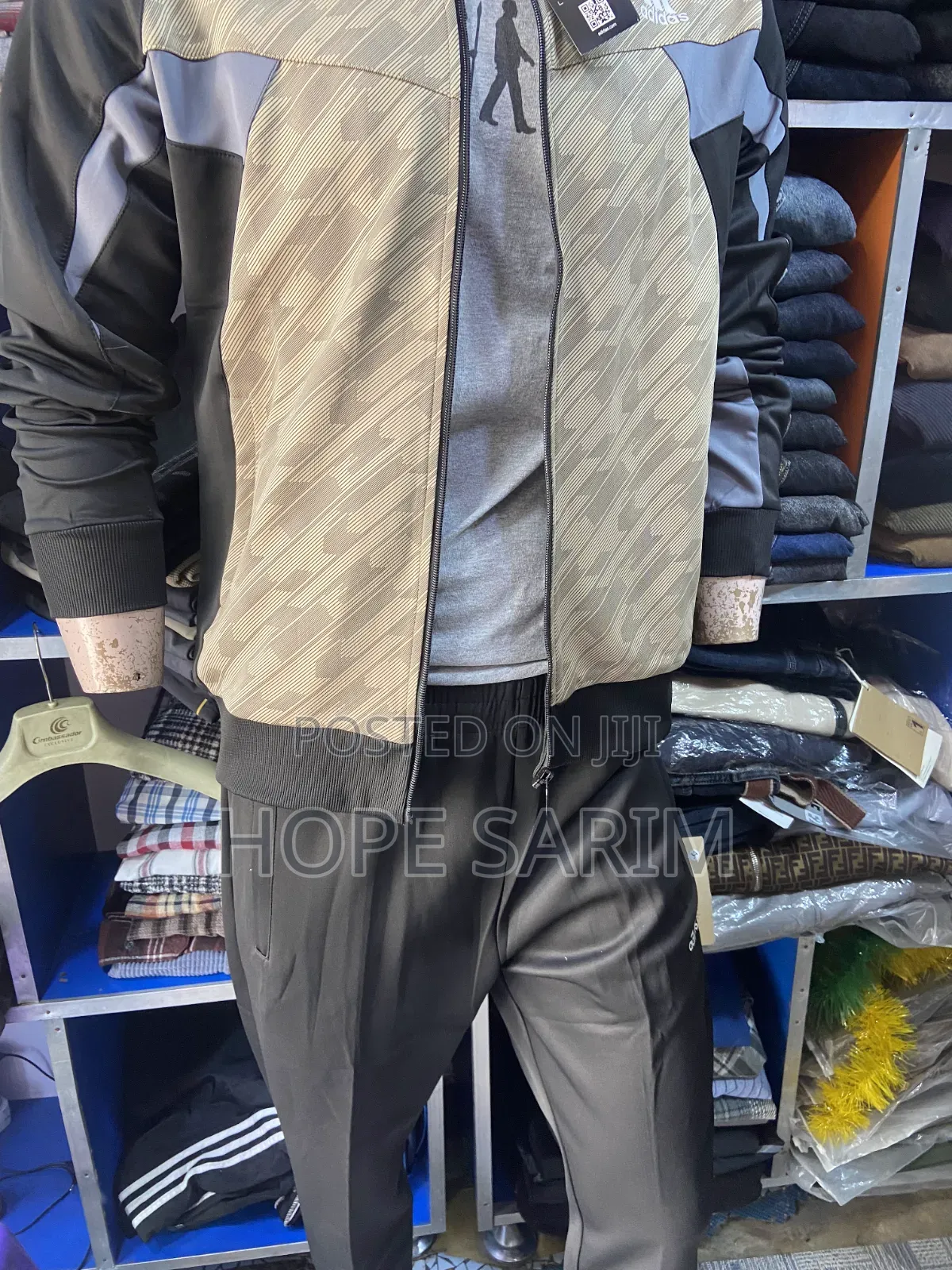 Adidas Color-Block Tracksuit Set -