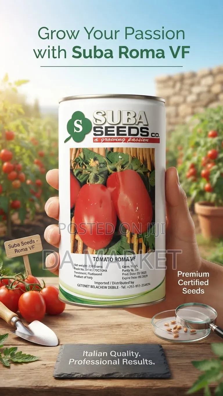 Suba Seeds Co. Tomato Roma VF Vegetable Seeds.