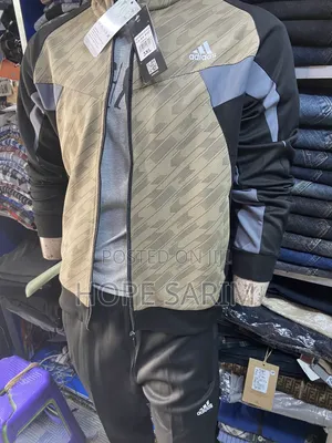 Adidas Color-Block Tracksuit Set -