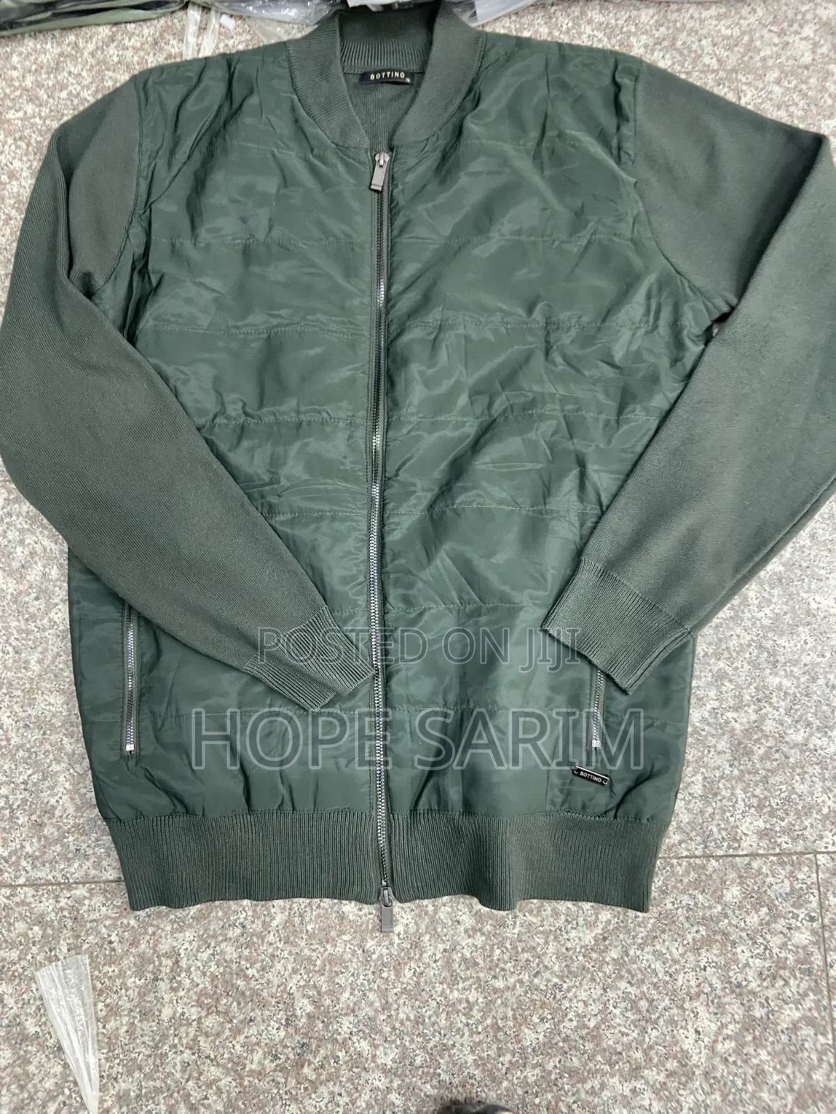 Original Bottino Men's Hybrid Bomber Jacket