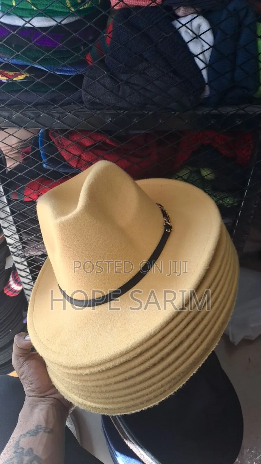 Wide-Brim Fedora Hat –
