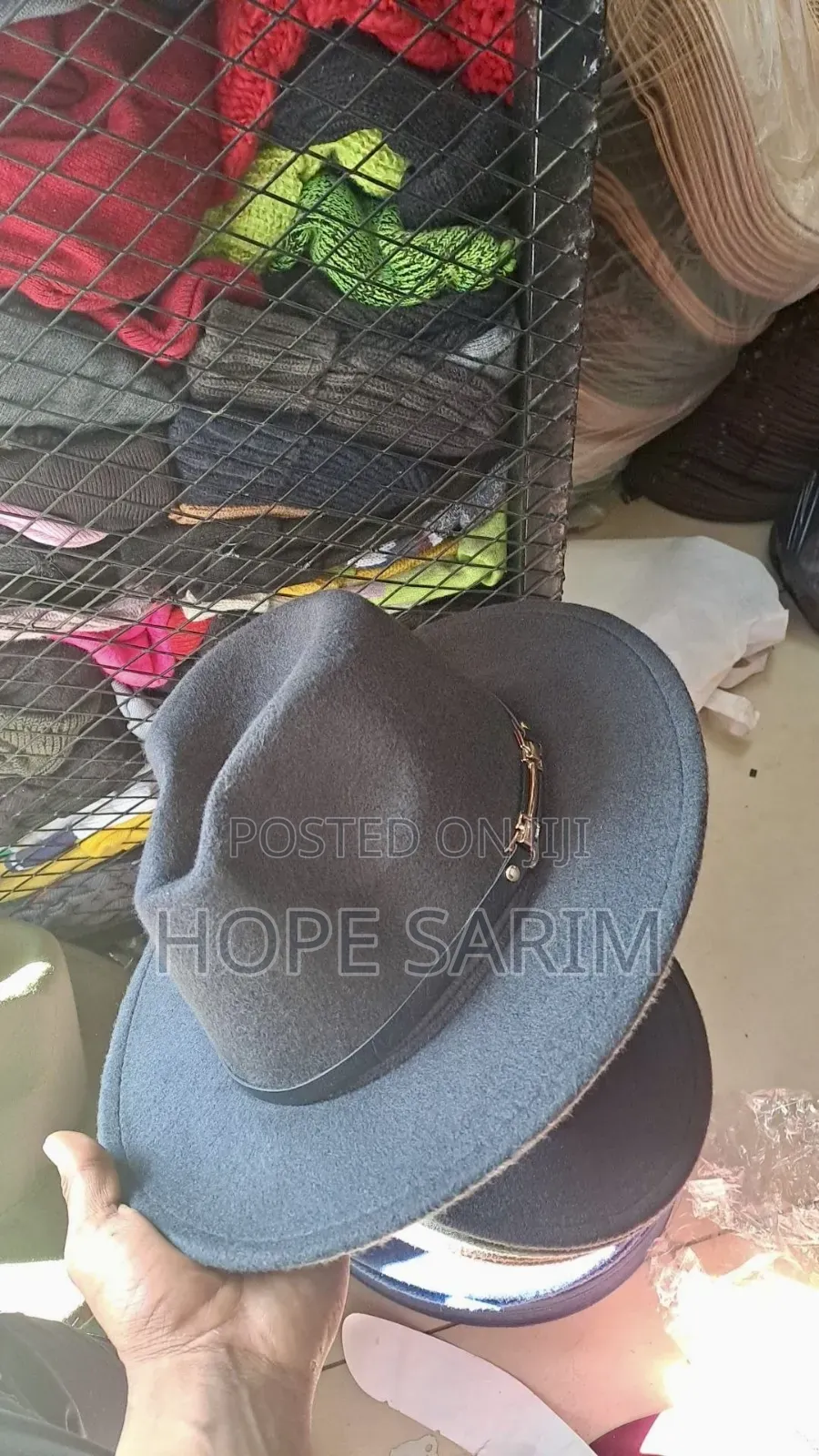 Wide-Brim Fedora Hat –
