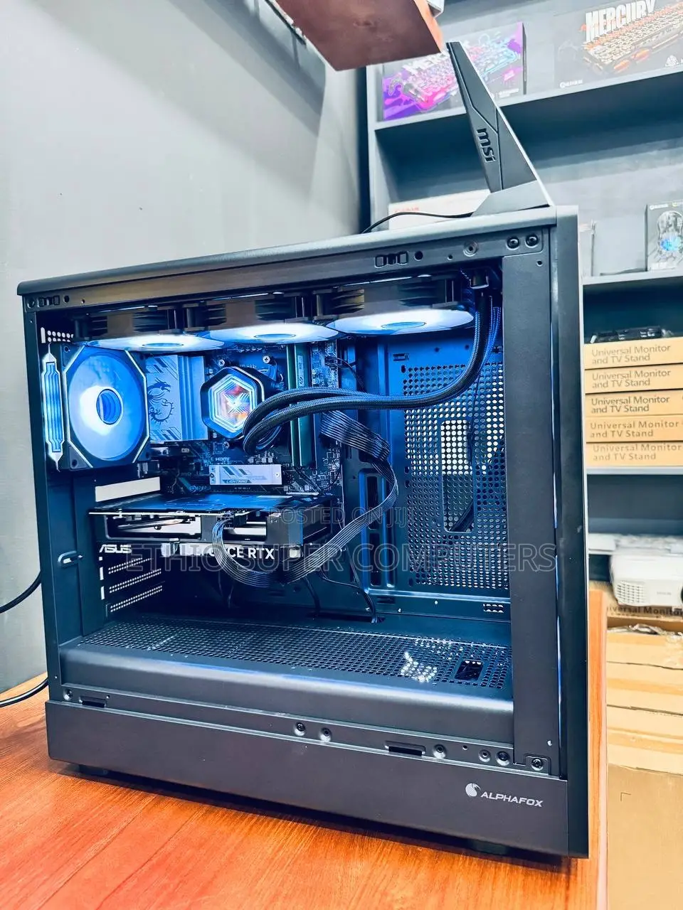 New Desktop Computer MSI model 32GB AMD Ryzen 7 SSD 1T