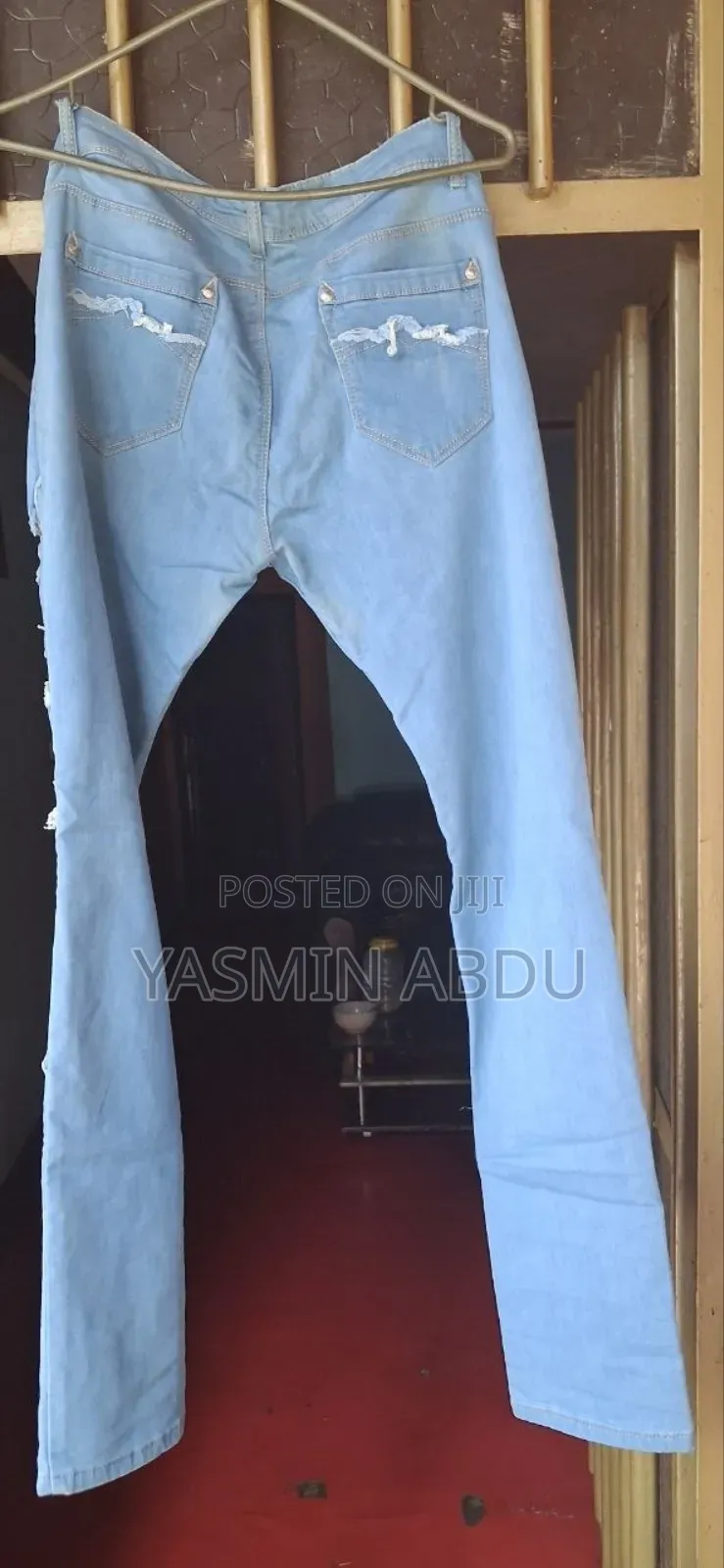Jeans Pants 6.7% Cotton