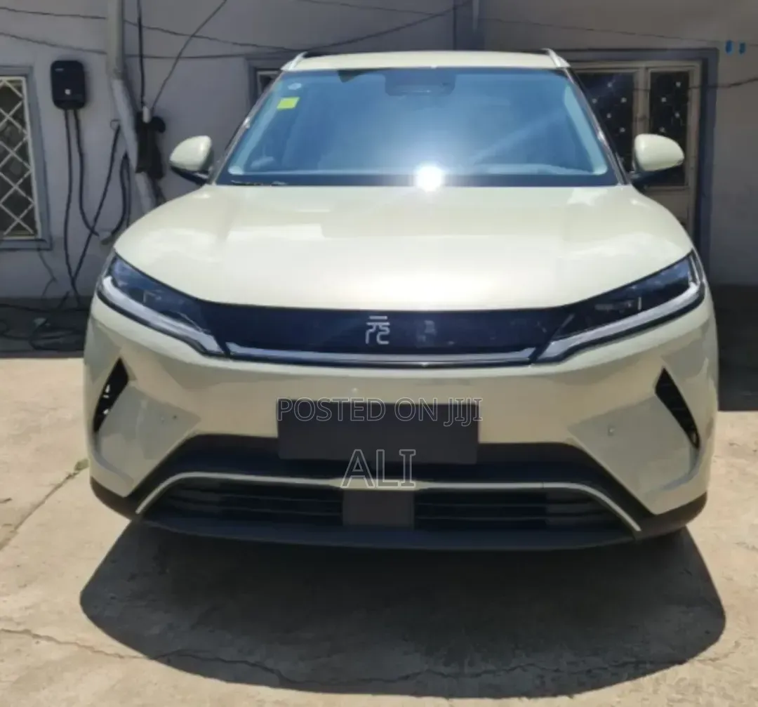 New BYD Yuan Up 2025 Yellow
