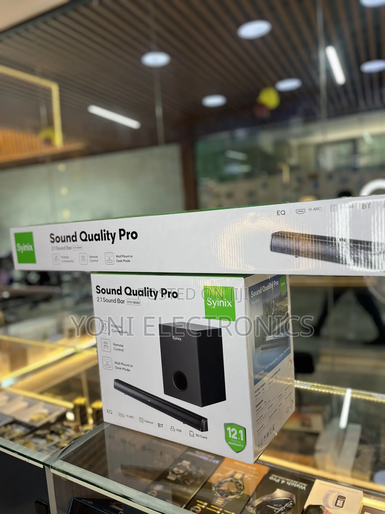 Syinix Sound Quality Pro 2.1 Soundbar (Model SYN-SB580)