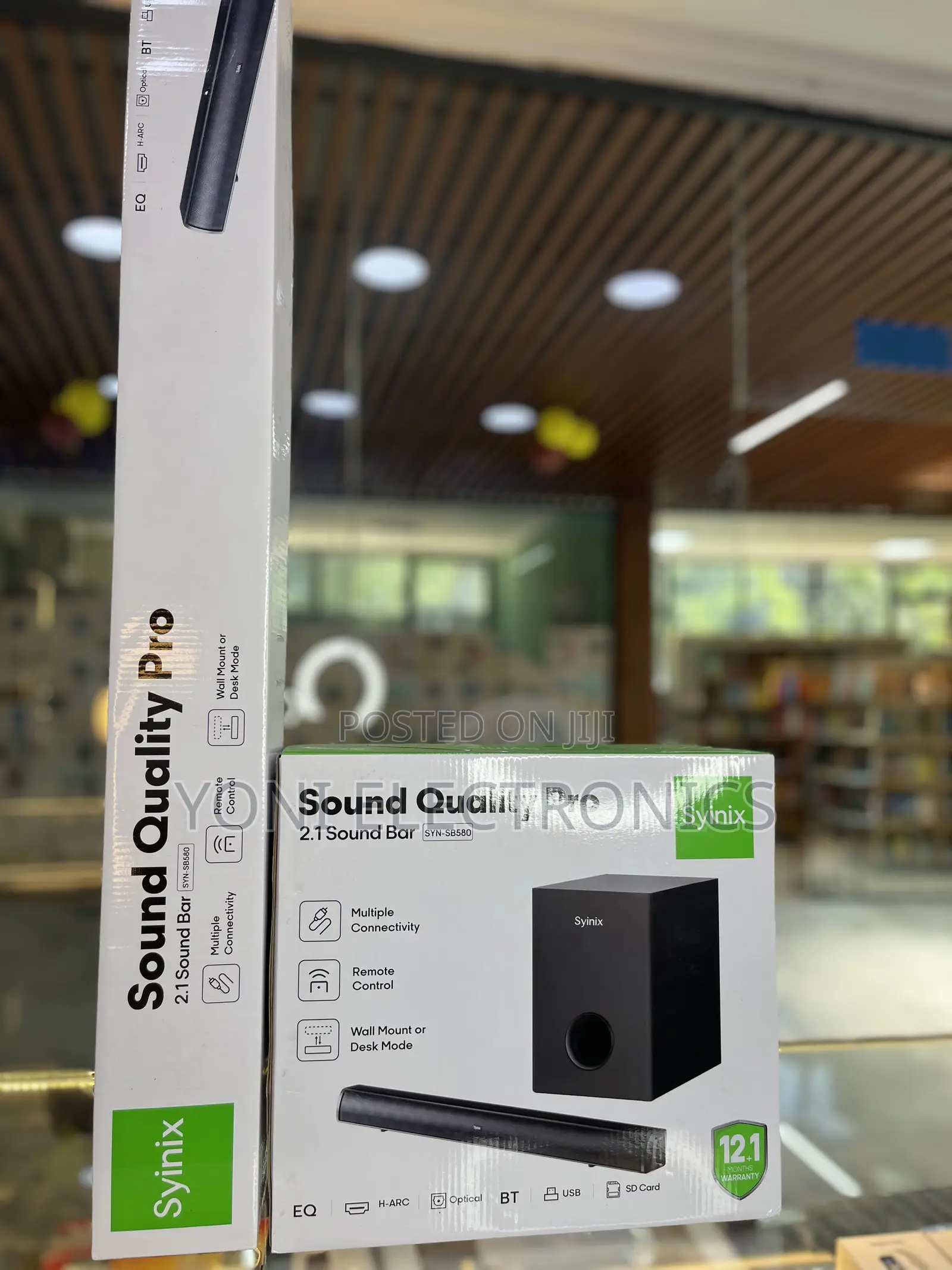 Syinix Sound Quality Pro 2.1 Soundbar (Model SYN-SB580)
