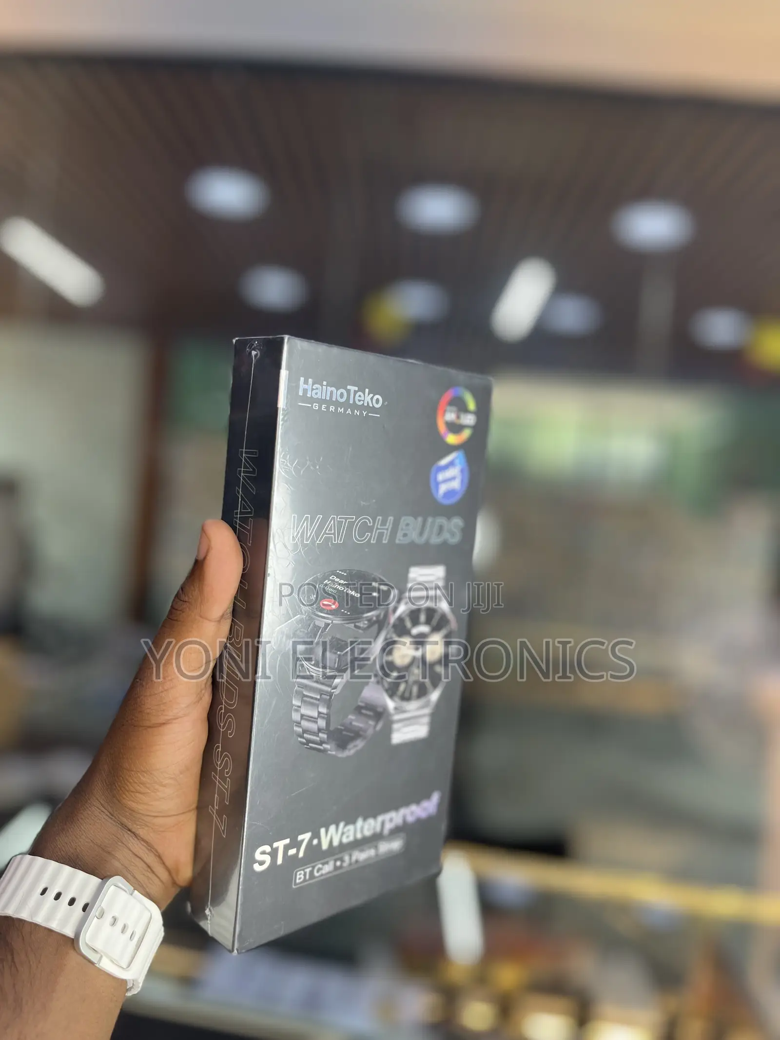 Haino Teko ST-7 Waterproof Watch Buds Smartwatch