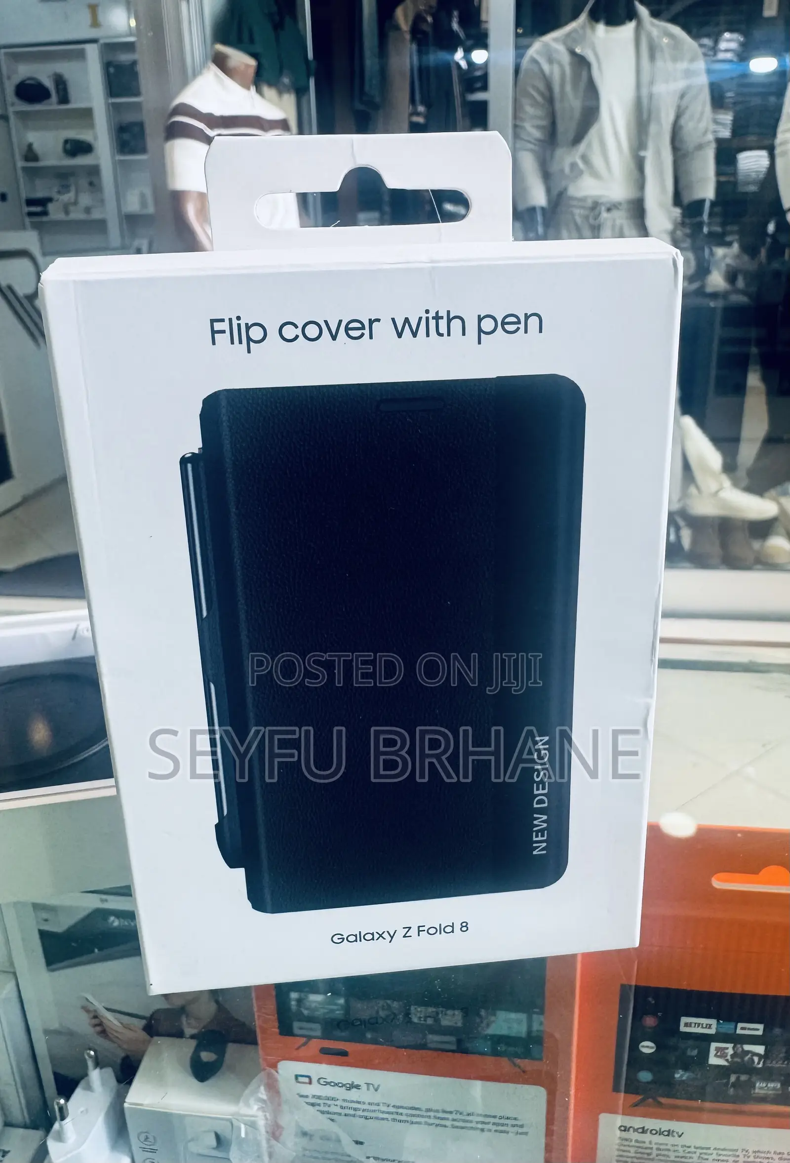 Galaxy Z Fold 8 Flip Cover With Pen — For Sale