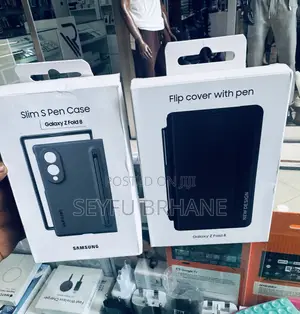 Galaxy Z Fold 8 Flip Cover With Pen — For Sale
