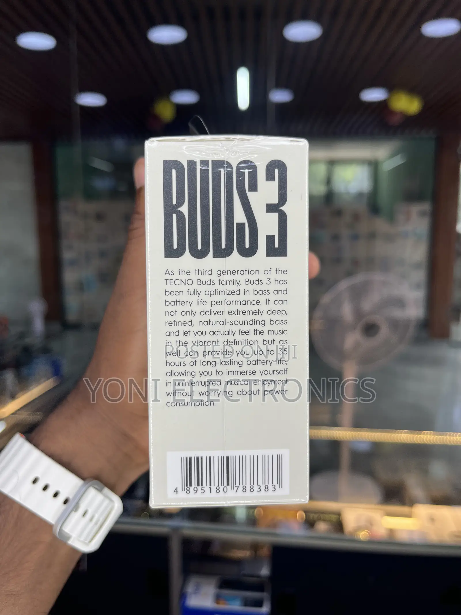 TECNO Buds 3 True Wireless Stereo Earphones