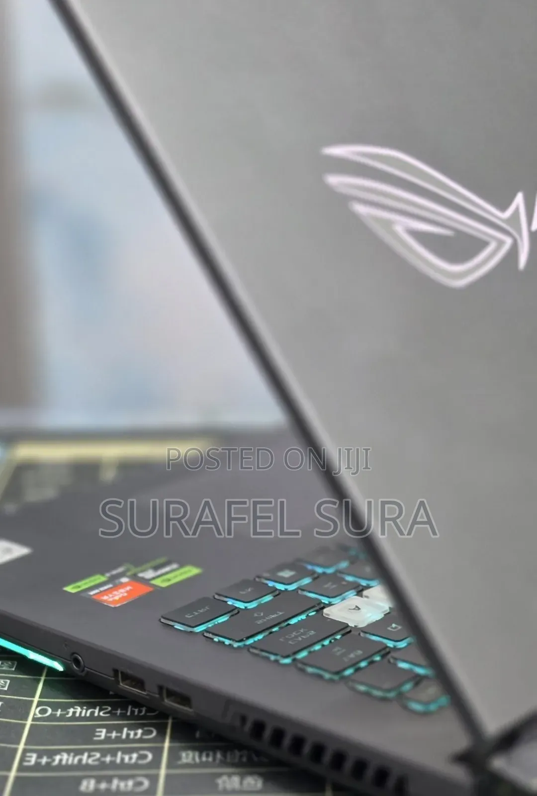 New Laptop Asus ROG Strix G17 16GB AMD Ryzen 9 SSD 1T
