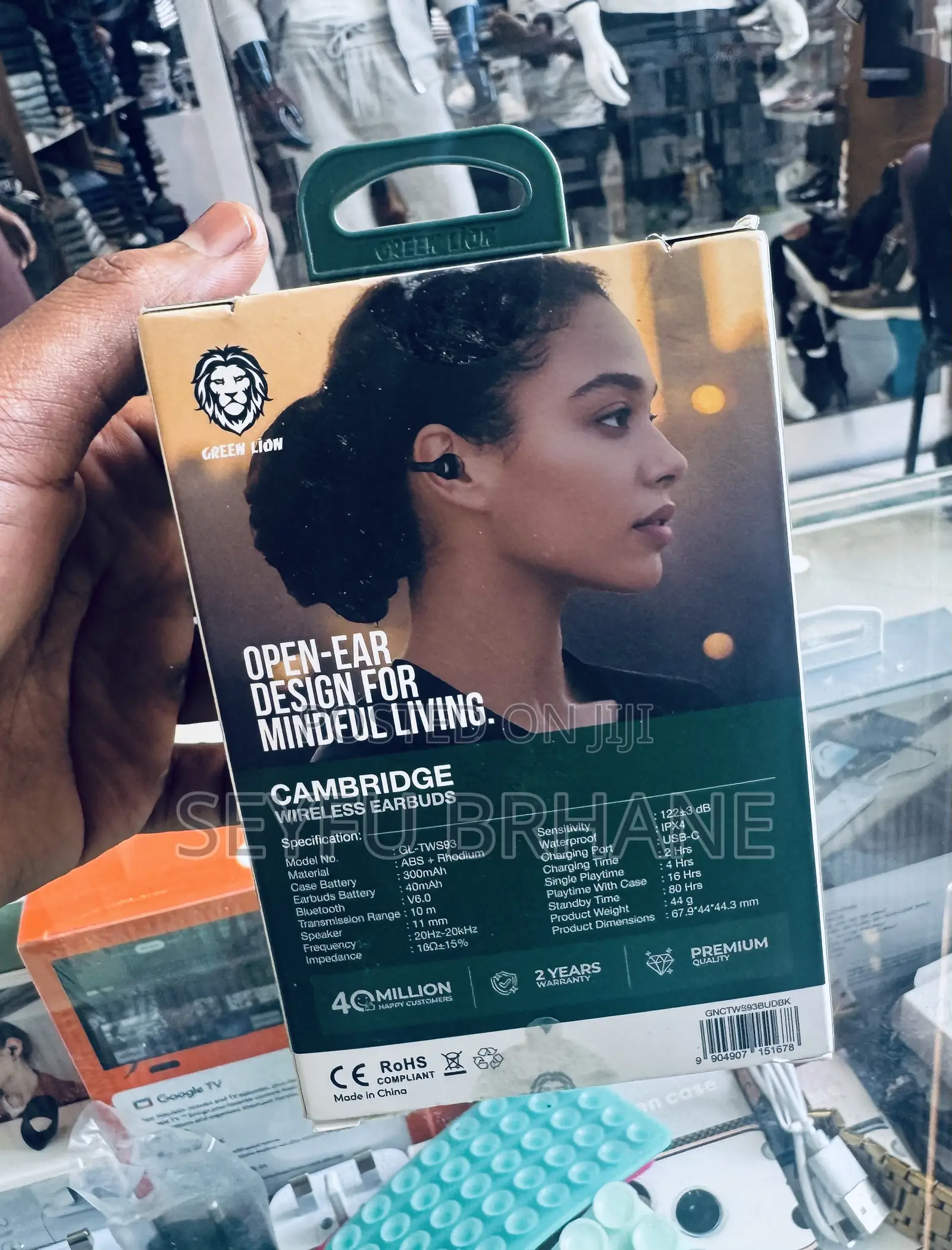 GREEN LION CAMBRIDGE Wireless Earbuds — For Sale