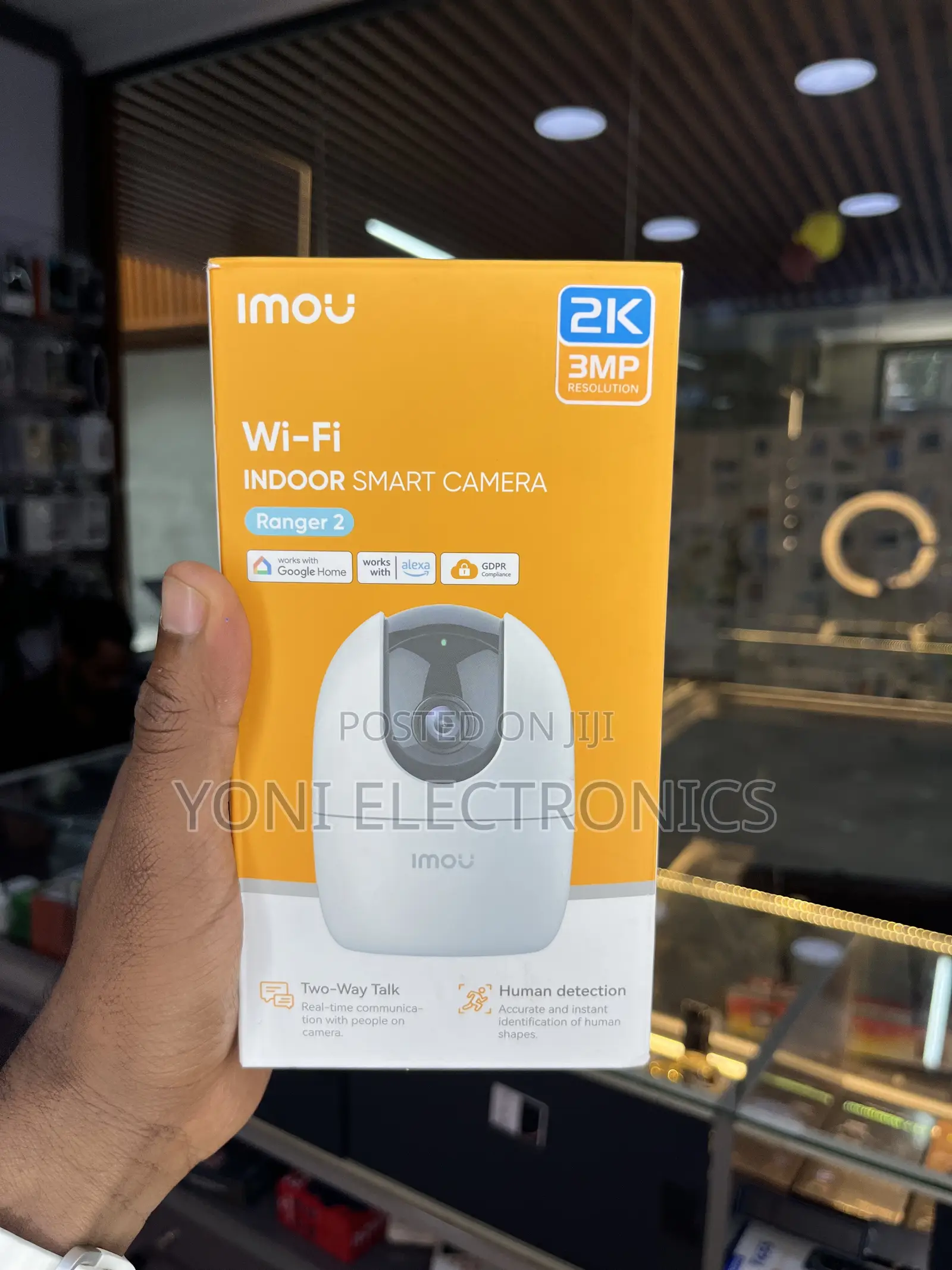 Imou Ranger 2 2K 3MP Wi-Fi Indoor Smart Camera