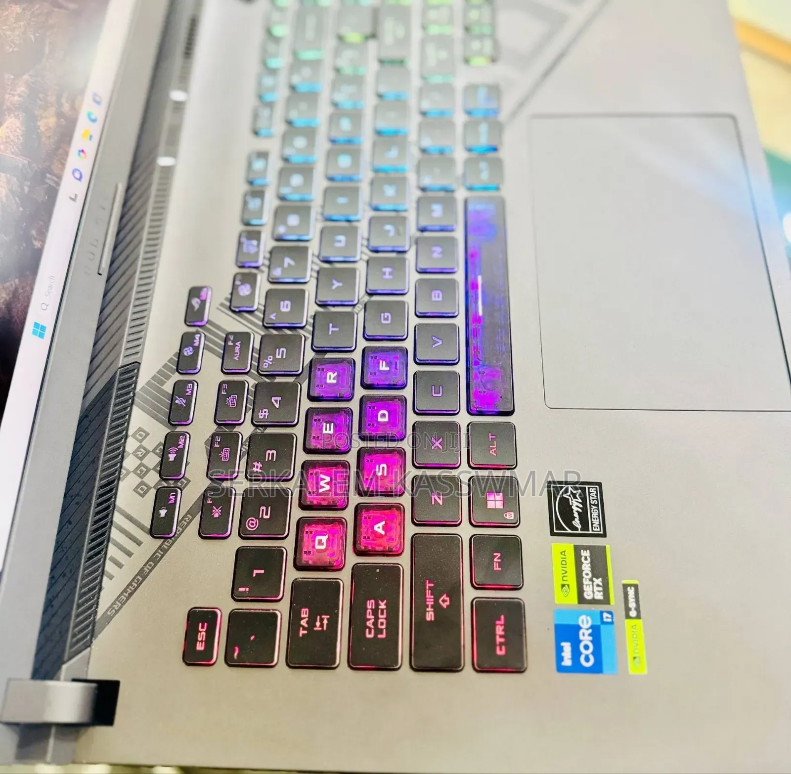 New Laptop Asus ROG Strix G16 16GB Intel Core i7 SSD 1T