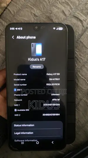Samsung Galaxy A17 5G 128 GB Black