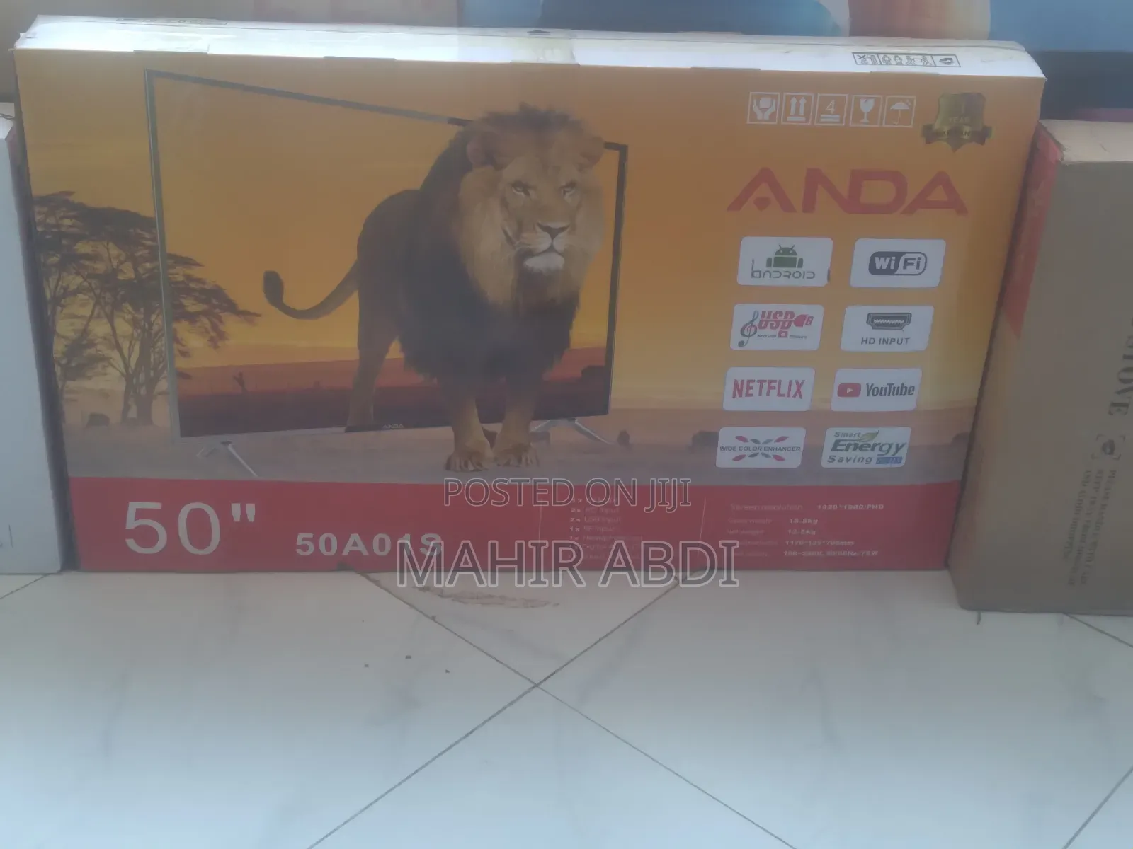 Anda 50 Inch Smart 4k TV