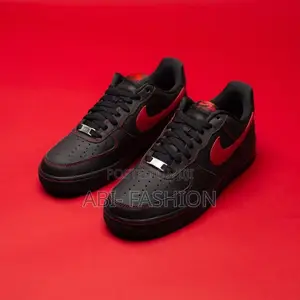 Nike Air Force 1 Low ‘07 LV8 “Bred”/ University Red