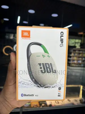 JBL Clip 5 Portable Waterproof Bluetooth Speaker (Bluetooth 5.3, )