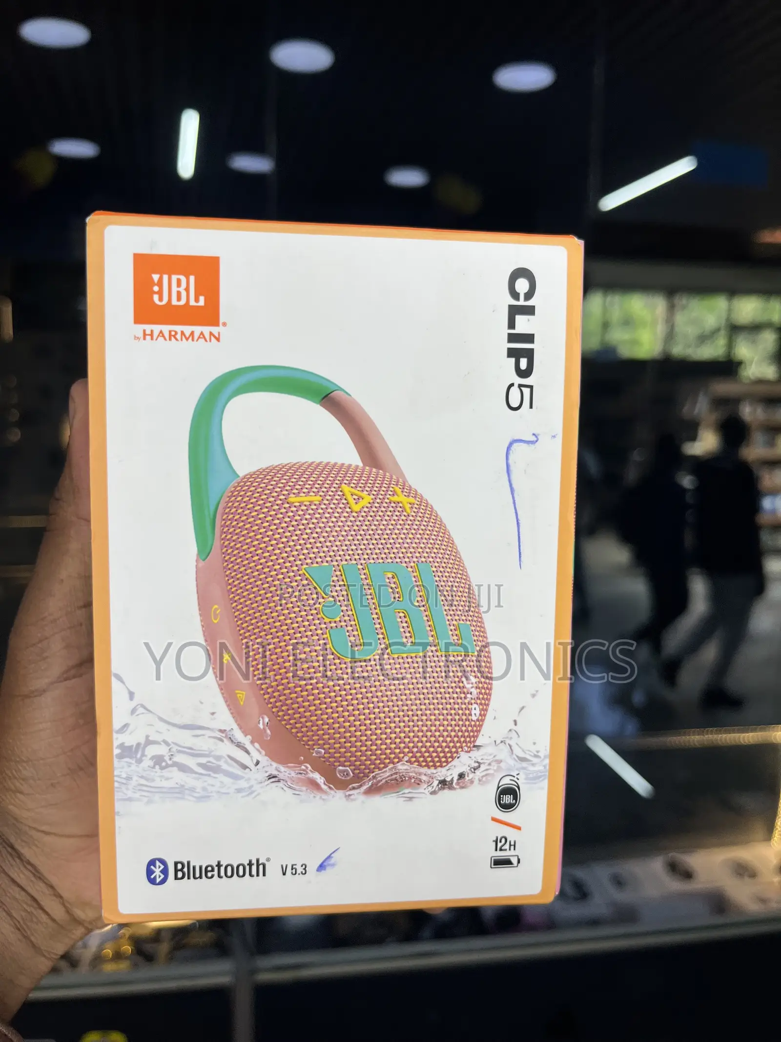 JBL Clip 5 Portable Bluetooth Speaker