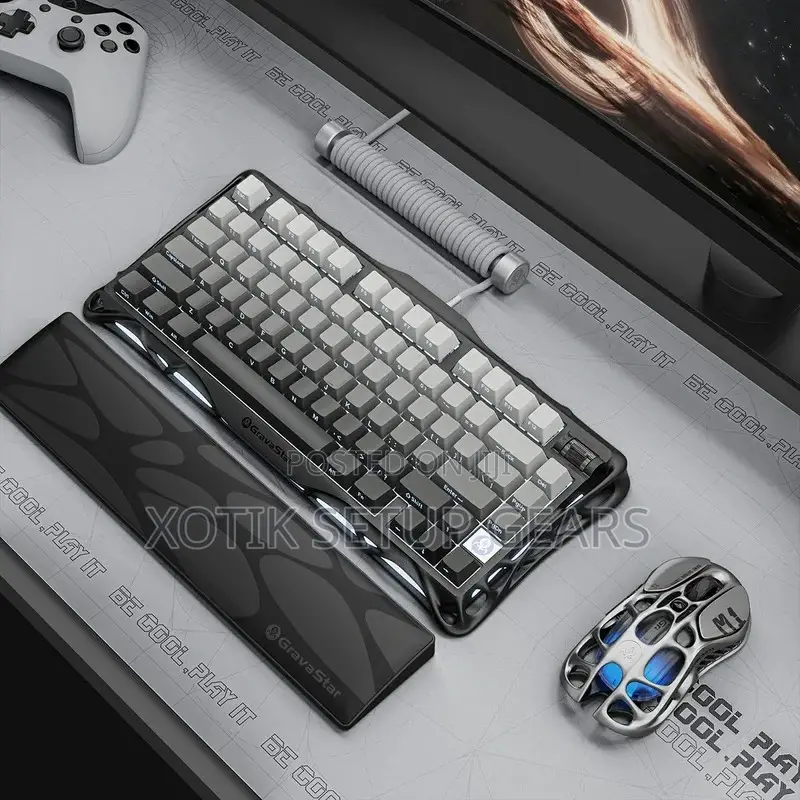 [PRE-ORDER] GravaStar Mercury K1 Gradient Black Mechanical Keyboard