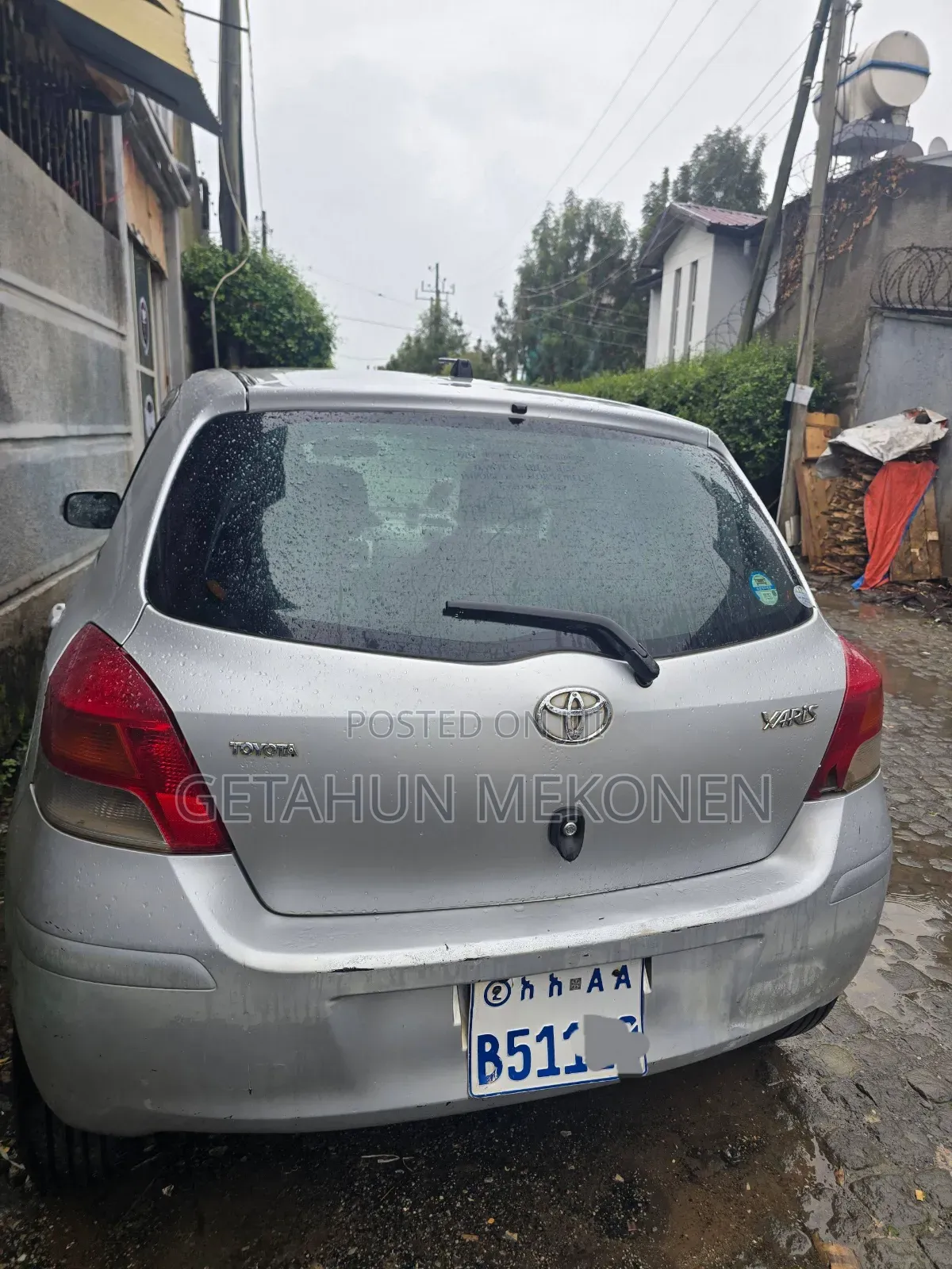Toyota Yaris 2010 Silver