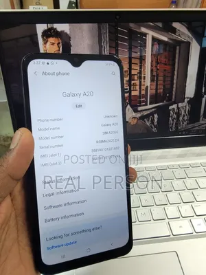 New Samsung Galaxy A20s 32 GB Black