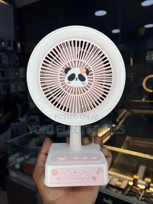 Portable Panda Mini Desktop Fan