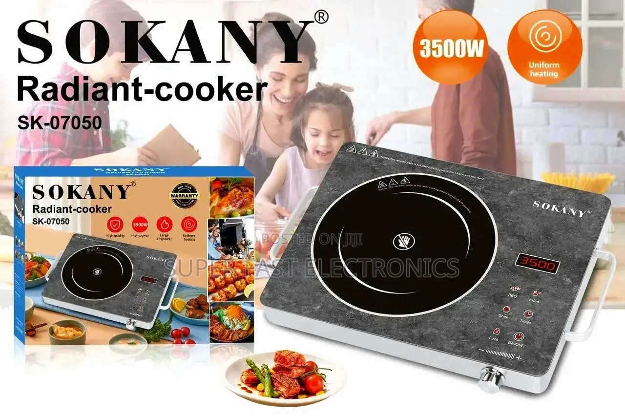 SOKANY Ceramic Stove Radiant Cooker Delivers Powerful 3500W Heating