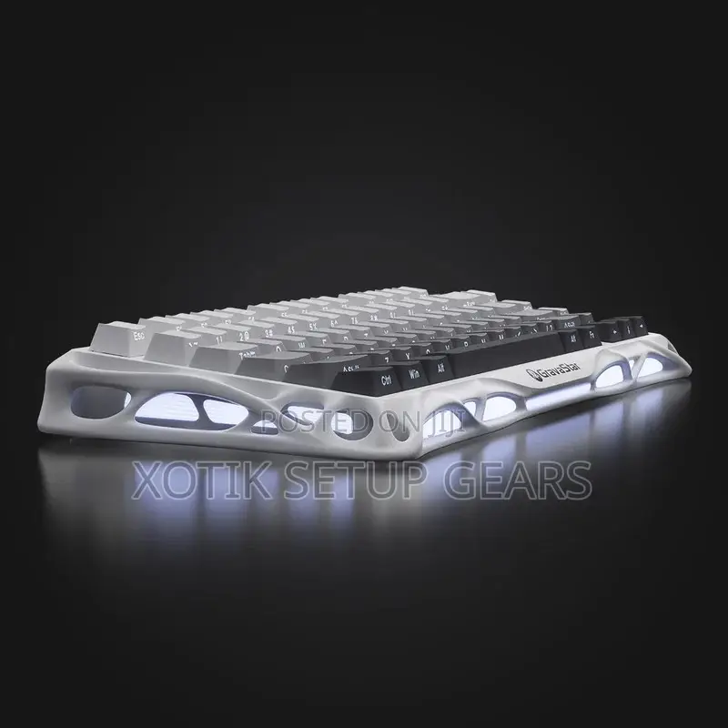 [PRE-ORDER] GravaStar Mercury K1 Gradient White Mechanical Keyboard