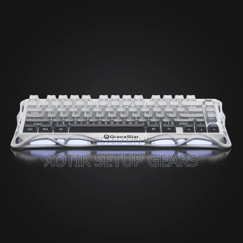 [PRE-ORDER] GravaStar Mercury K1 Gradient White Mechanical Keyboard