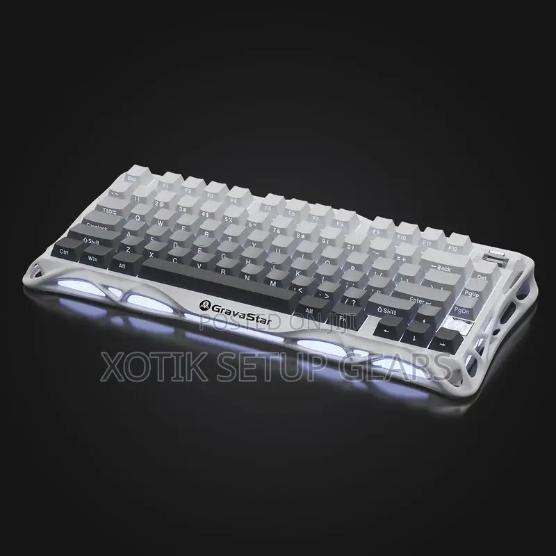 [PRE-ORDER] GravaStar Mercury K1 Gradient White Mechanical Keyboard