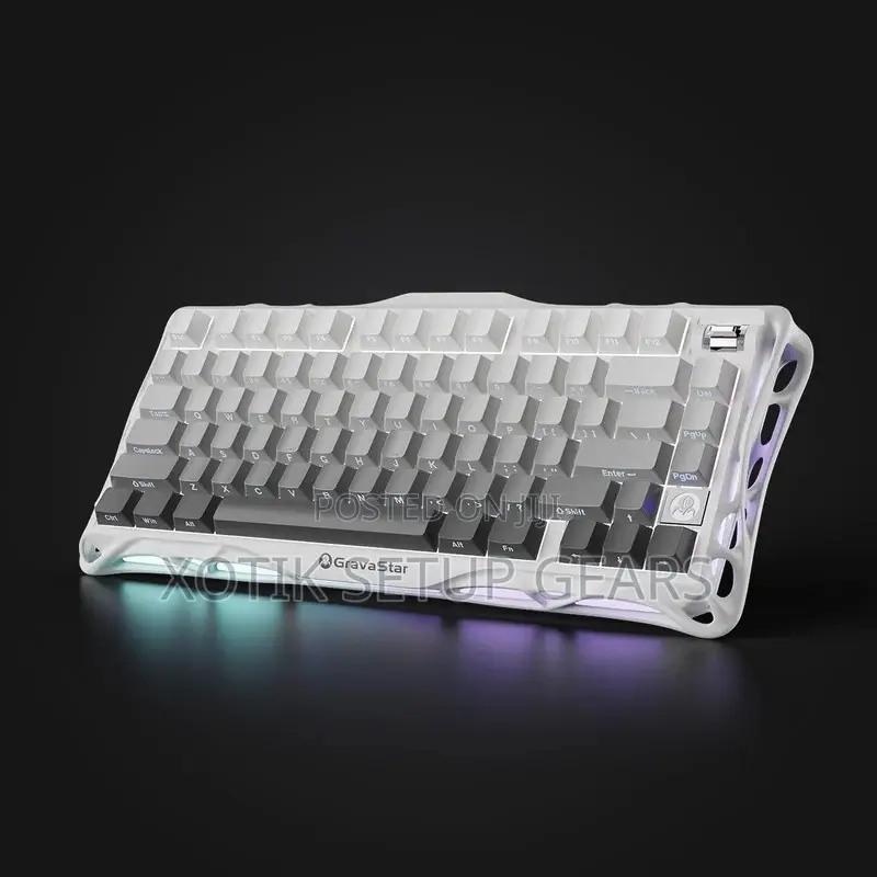 [PRE-ORDER] GravaStar Mercury K1 Gradient White Mechanical Keyboard