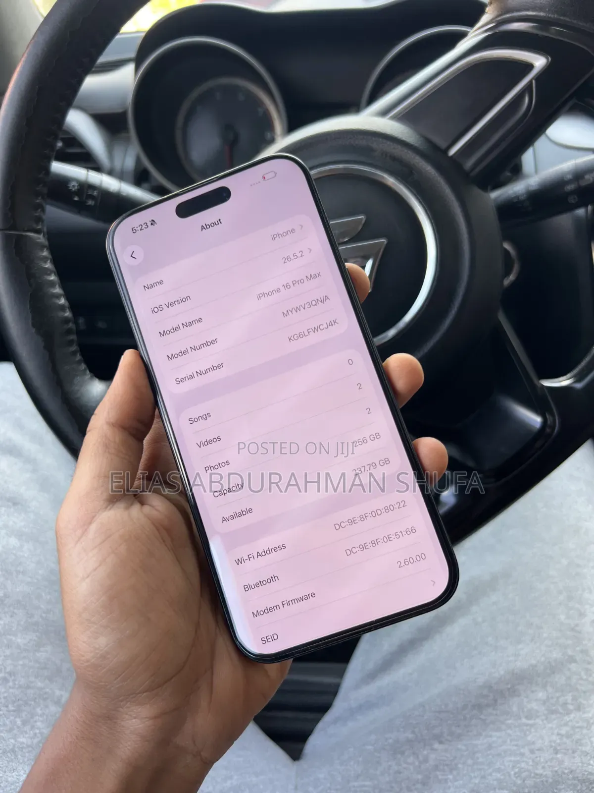 New Apple iPhone 16 Pro Max 256 GB Black