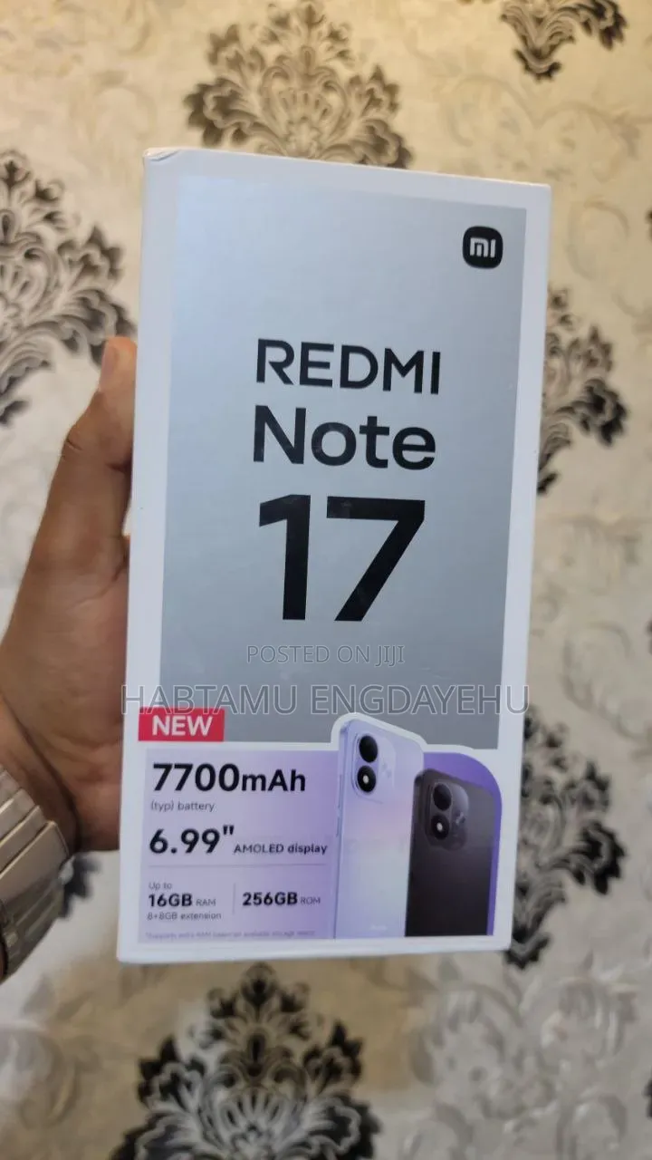New Xiaomi Redmi Note 17 256 GB Red
