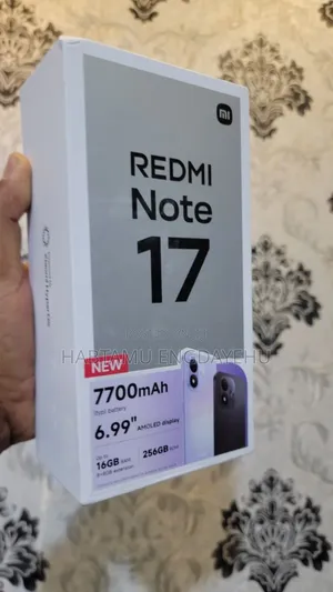 New Xiaomi Redmi Note 17 256 GB Red