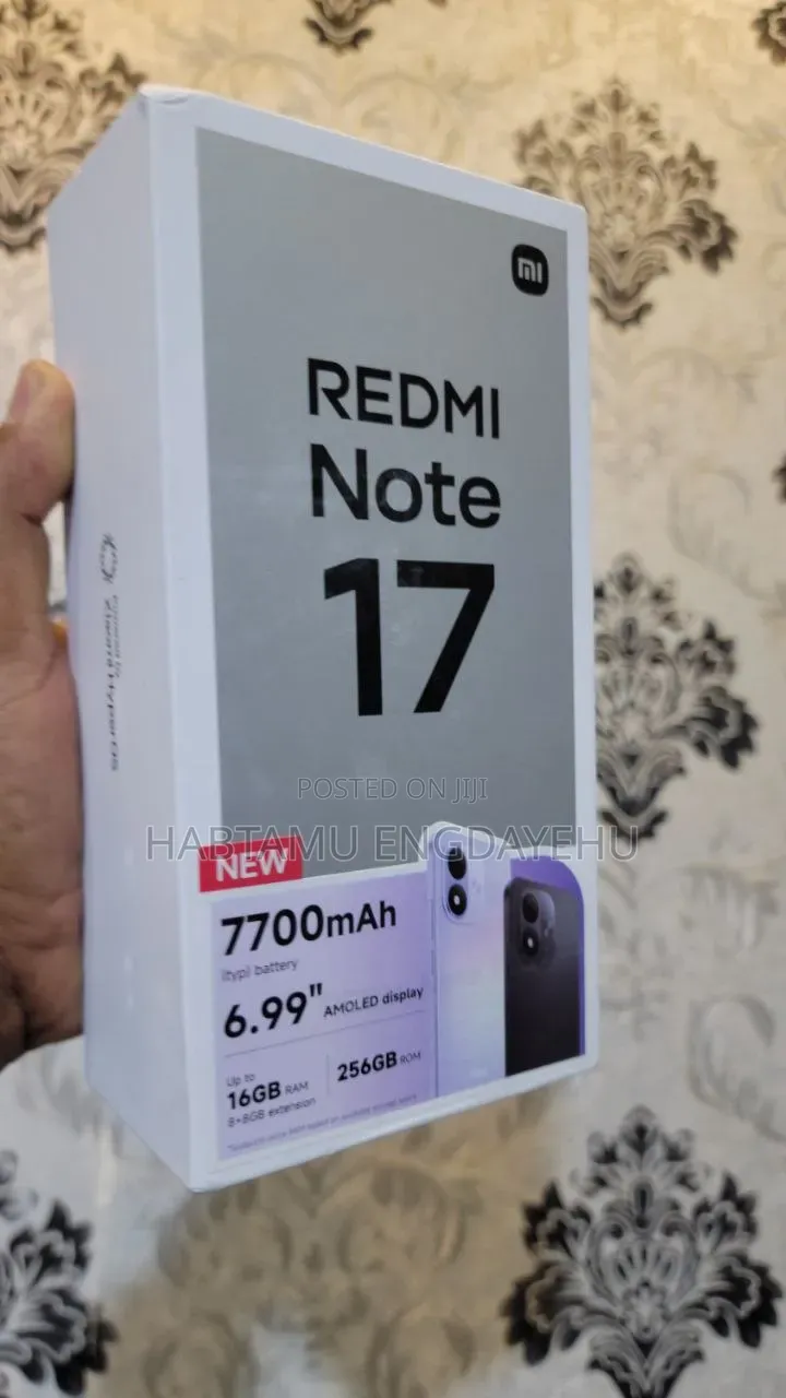 New Xiaomi Redmi Note 17 256 GB Red