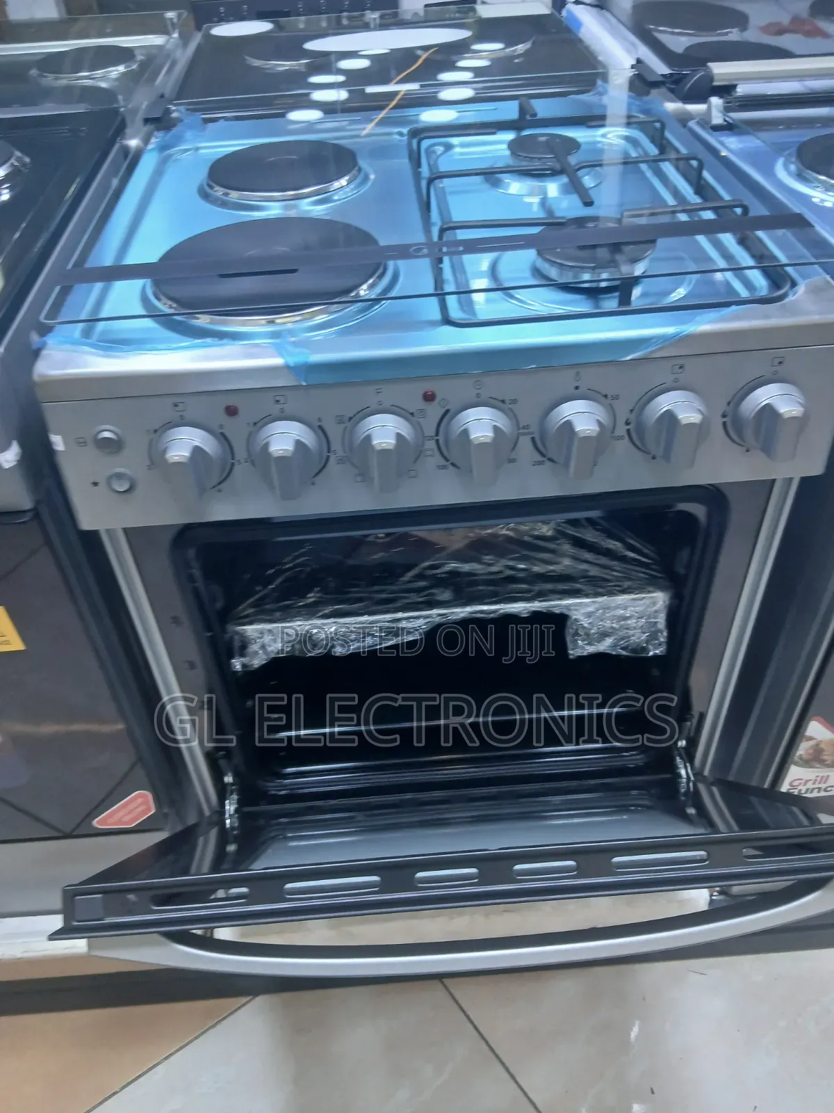 Midea Two by Two Steless Steel Oven