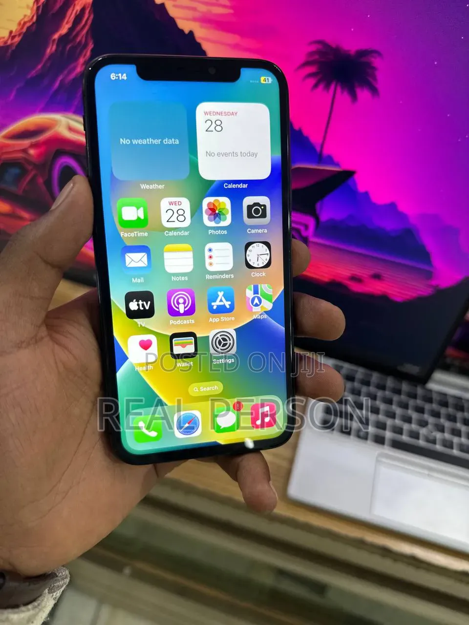 Apple iPhone X 64 GB Black