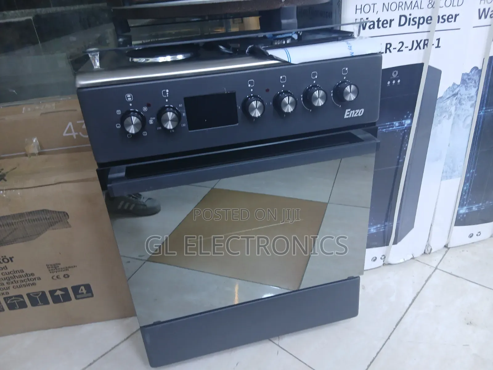 Enzo Oven 60cm by 60cm Stless Steel