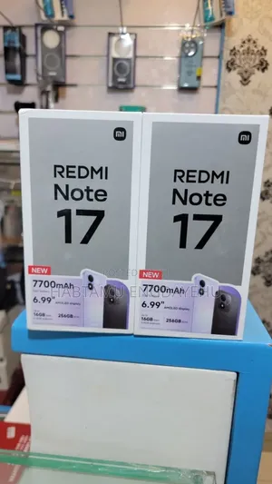 New Xiaomi Redmi Note 17 256 GB Black