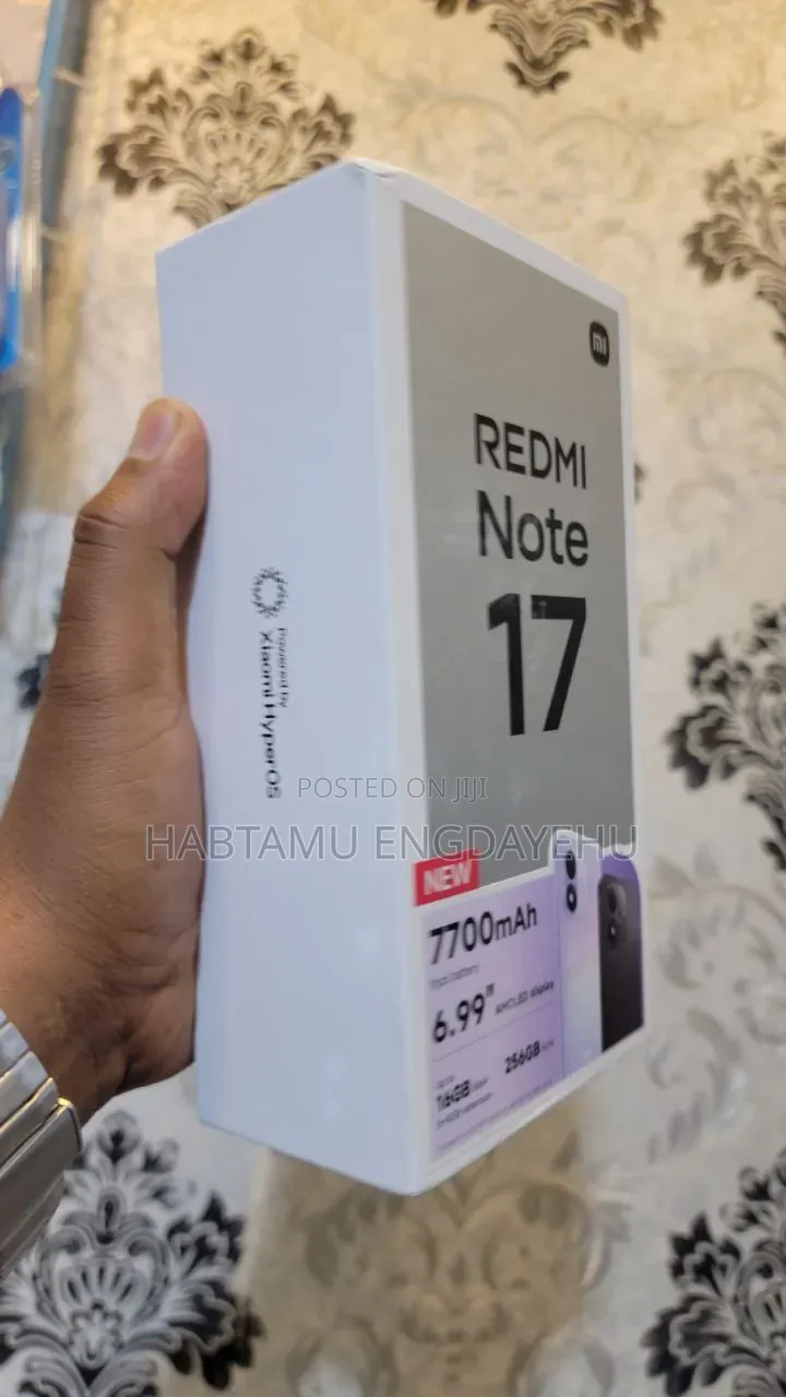 New Xiaomi Redmi Note 17 256 GB Black