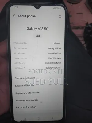 Samsung Galaxy A13 5G 64 GB Silver