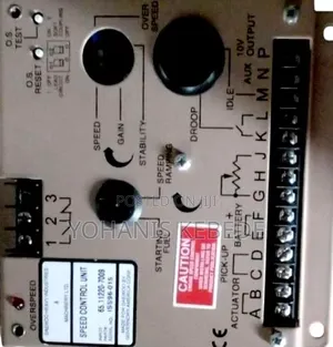 Generator Governor Speed Control Unit