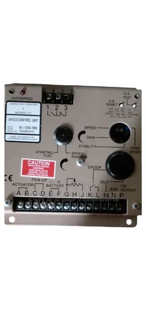 Generator Governor Speed Control Unit
