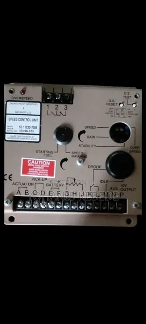 Generator Governor Speed Control Unit