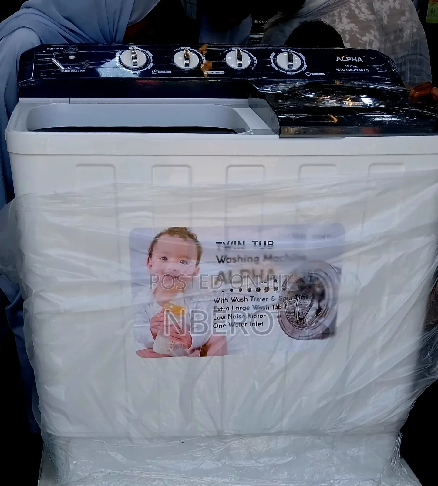 AlPHA 15kg WASHING Waschine
