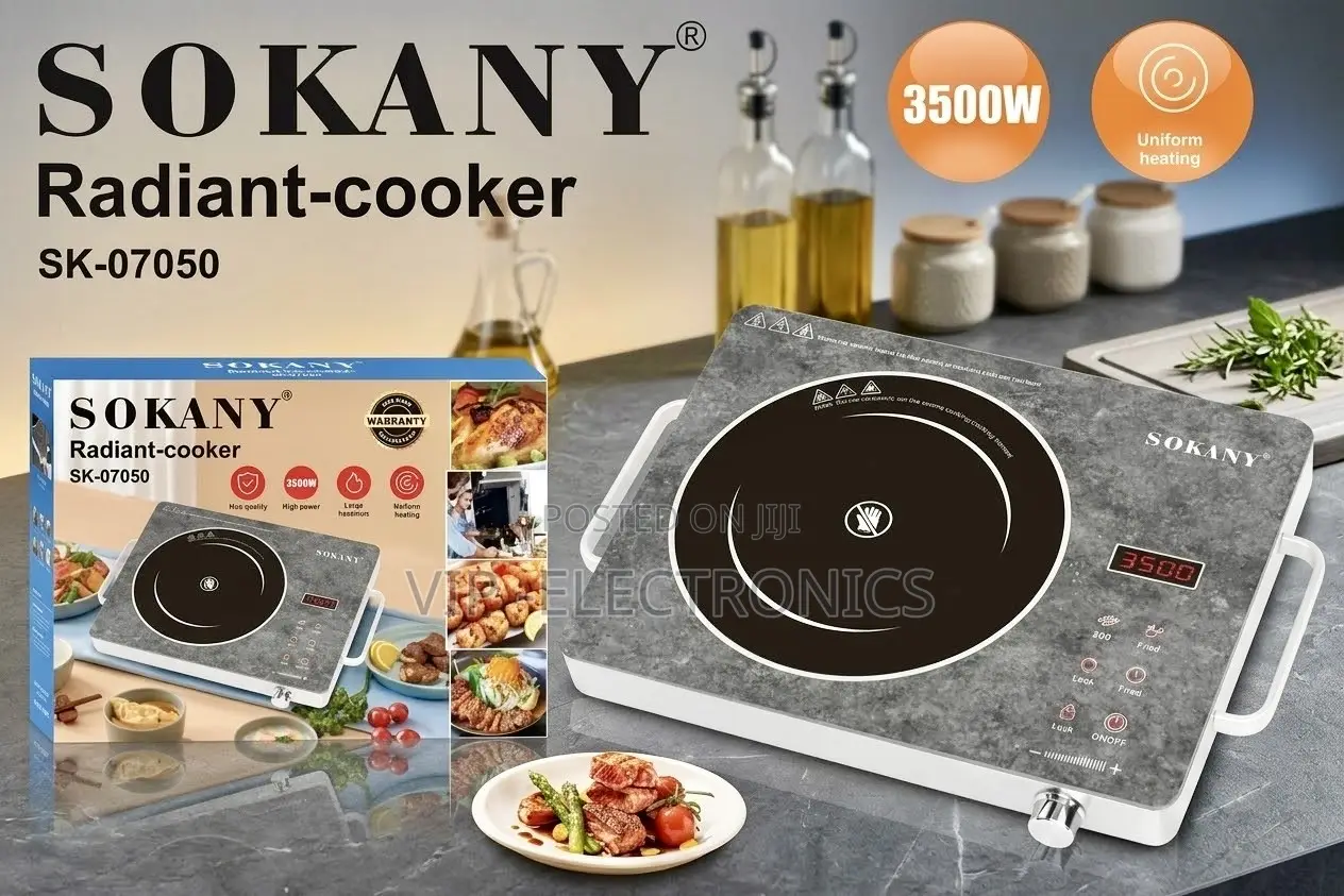 SOKANY Ceramic Stove Radiant Cooker – 3500W Electric Ceramic