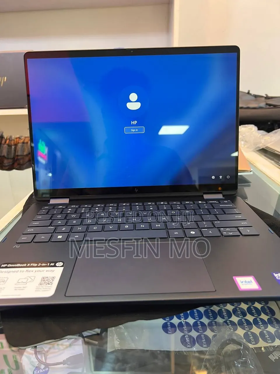 New Laptop HP OmniBook X Flip 14" 16GB Intel Core Ultra 7 SSD 1T